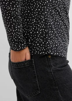 Langarmshirt (2er Pack) aus Baumwoll-Elasthan Mix