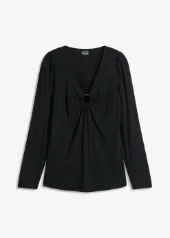 Langarmshirt mit Accessoire