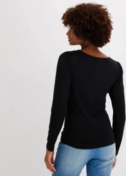 Langarmshirt mit Accessoire