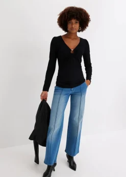 Langarmshirt mit Accessoire