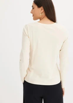 Langarmshirt mit Bio-Baumwolle