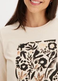 Langarmshirt mit Bio-Baumwolle