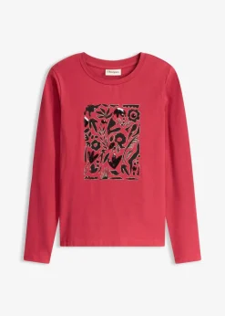 Langarmshirt mit Bio-Baumwolle