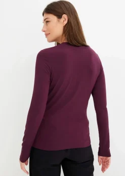 Langarmshirt mit Mesh