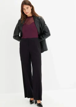 Langarmshirt mit Mesh