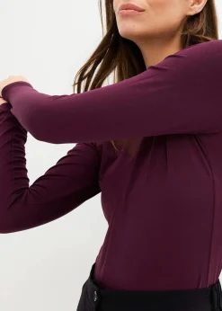 Langarmshirt mit Mesh