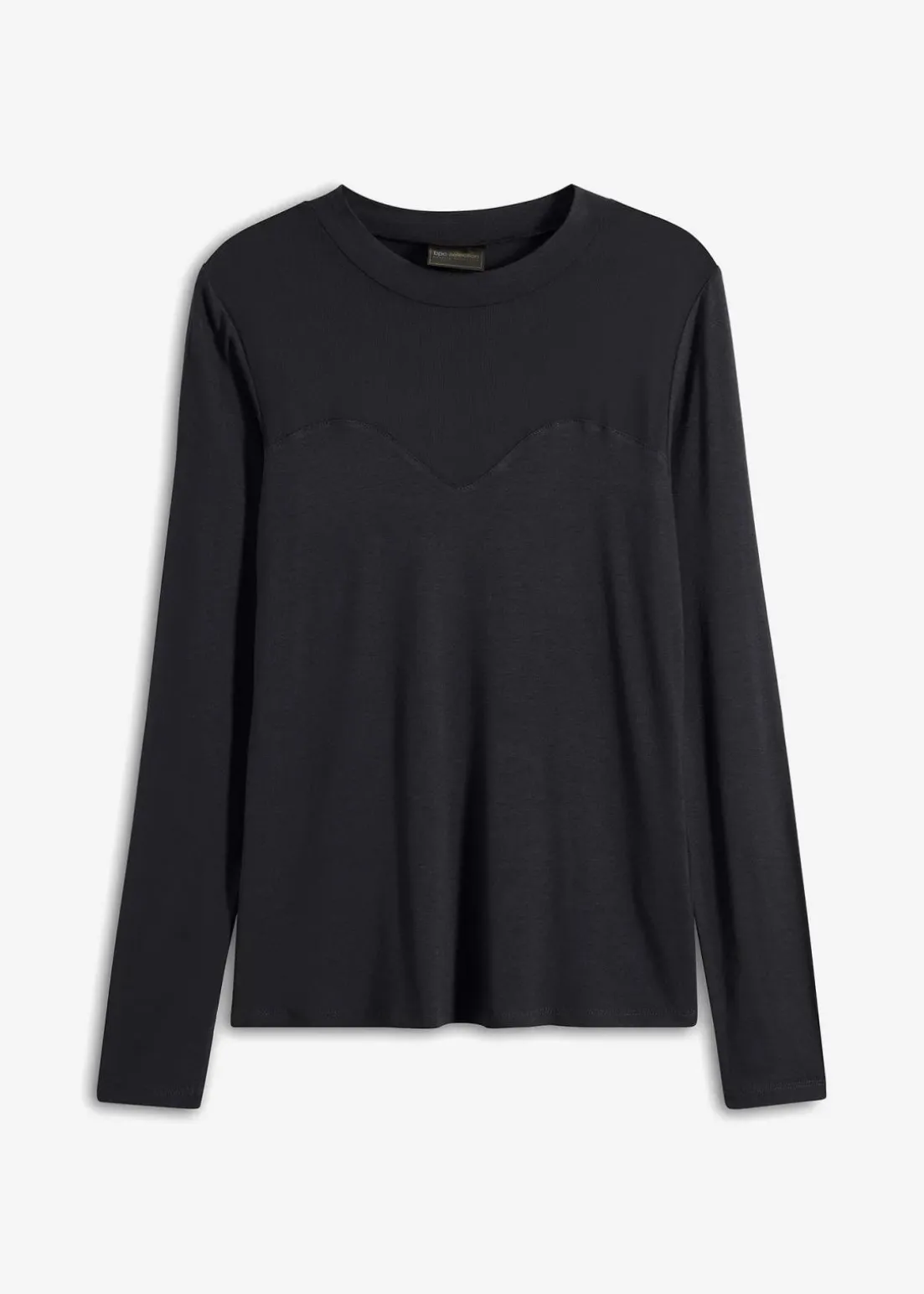 Langarmshirt mit Mesh