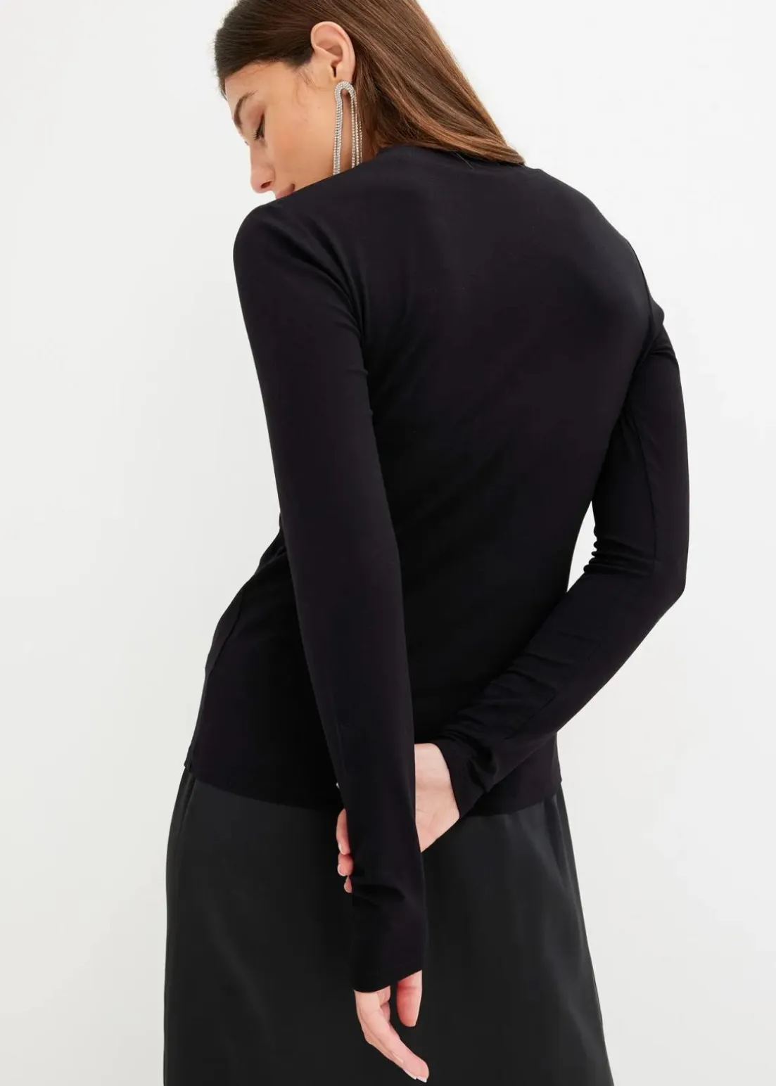 Langarmshirt mit Mesh