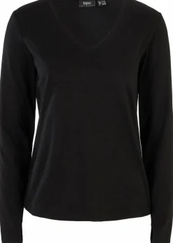 Langarmshirt mit reiner Bio-Baumwolle