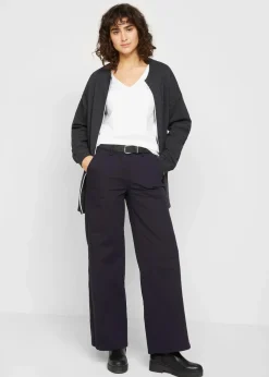 Langarmshirt mit reiner Bio-Baumwolle