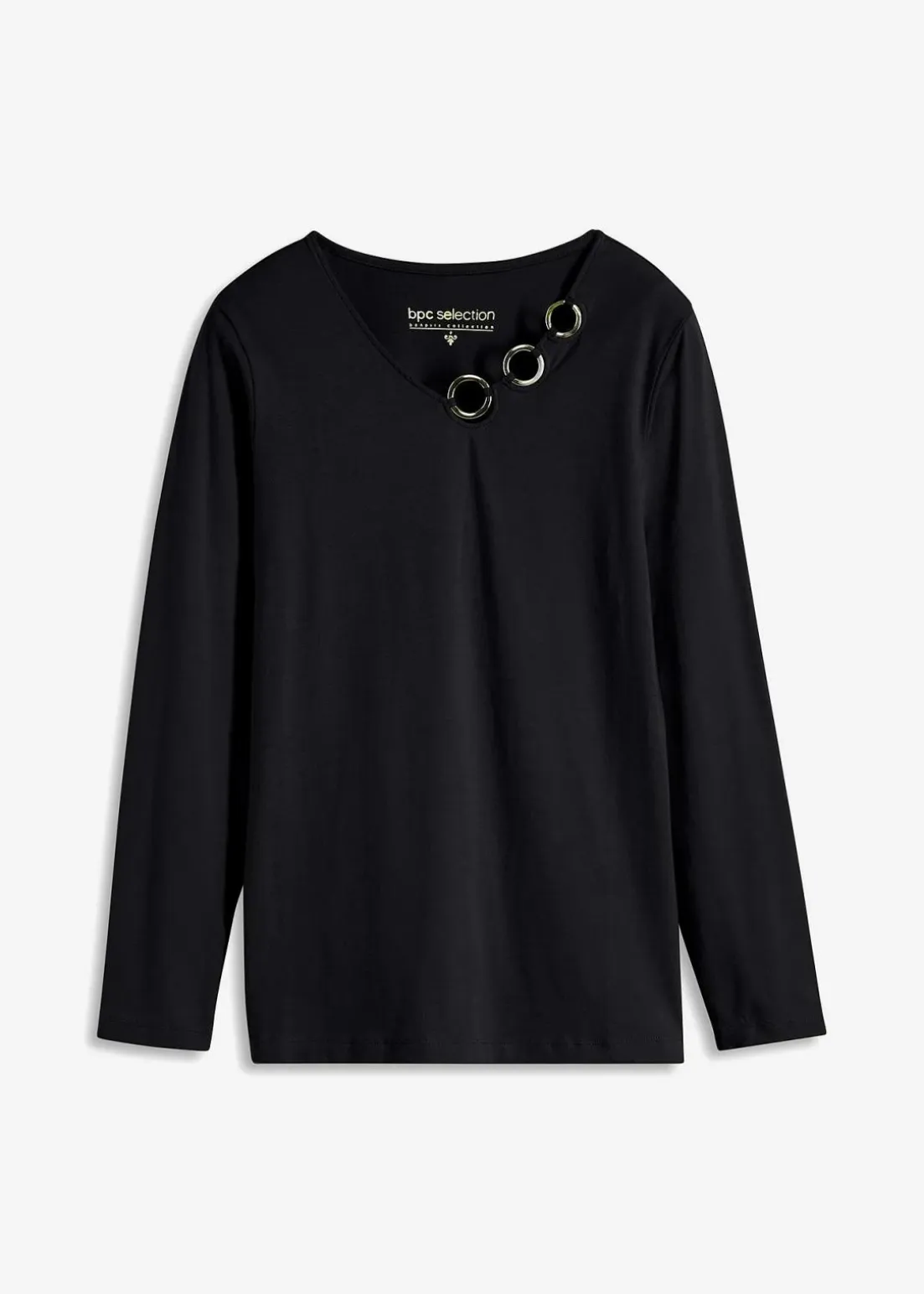 Langarmshirt mit Ösen