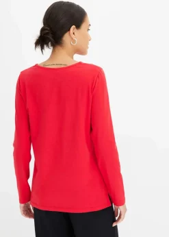 Langarmshirt mit Ösen