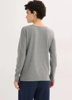 Langarmshirt mit Ösen