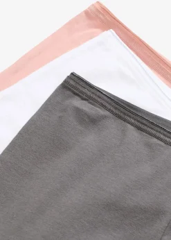 Lange Damen Boxer mit Bio-Baumwolle (3er Pack)