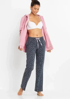 Lange Pyjamahose aus reiner Bio-Baumwolle (2er Pack)