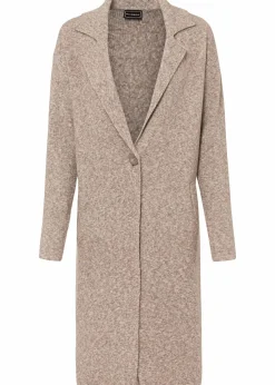 Langer Strickmantel im Loose Fit