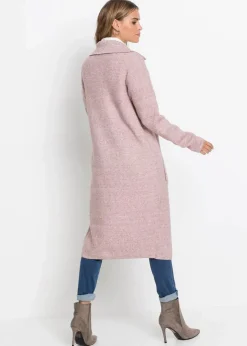 Langer Strickmantel im Loose Fit