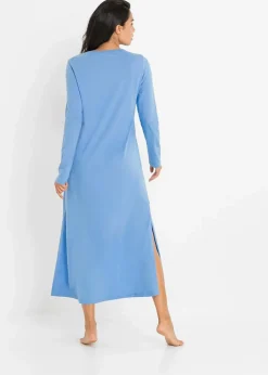 Langes Nachthemd aus reiner Bio-Baumwolle