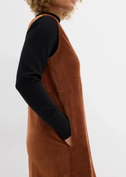 Latzkleid aus Jerseycord