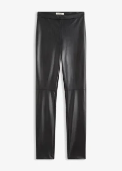 Lederimitat-Hose im Punto di Roma Mix