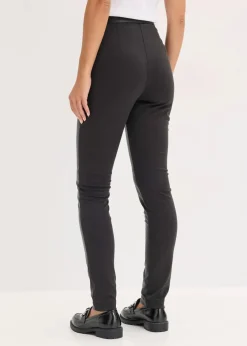 Lederimitat-Hose im Punto di Roma Mix