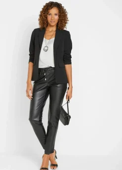 Lederimitat-Schlupfhose