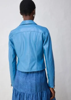 Lederjacke aus Lammnappa