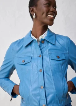 Lederjacke aus Lammnappa