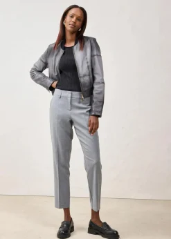 Lederjacke aus Lammnappa