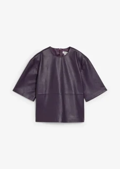 Leder-Tunika aus Lammnappa