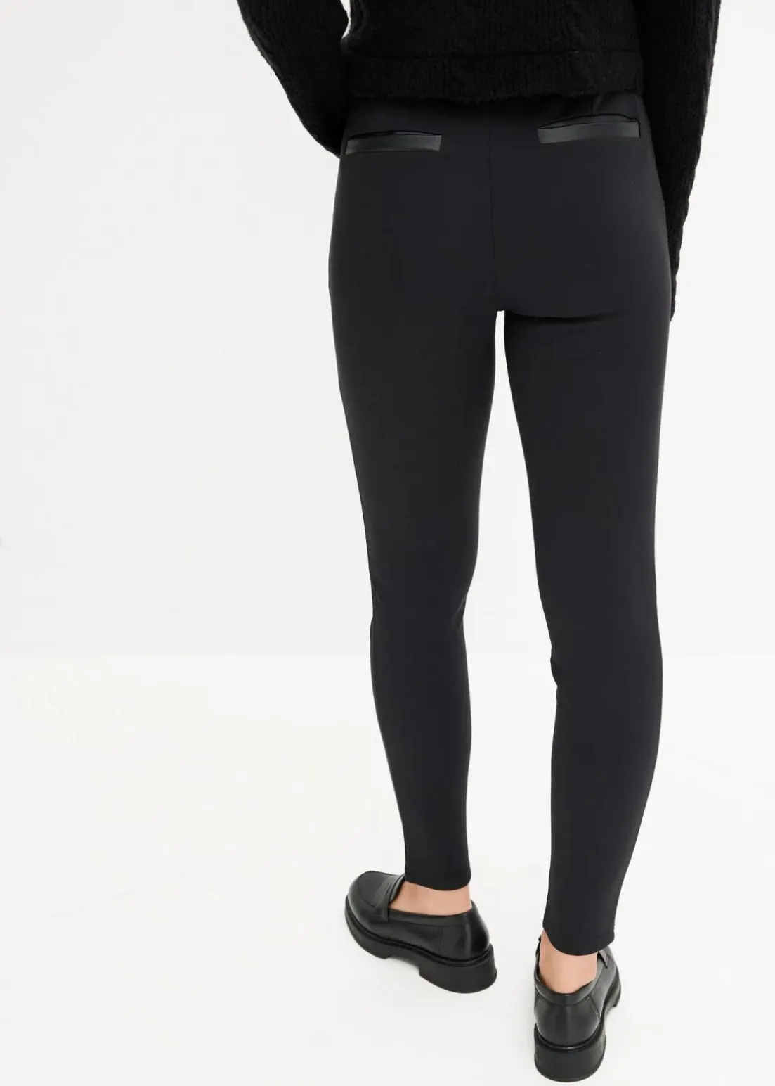 Leggings aus fließendem Viskose-Mix