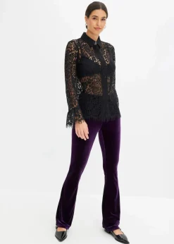 Leggings aus softem Samt