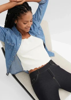 Leggings in Jeansoptik