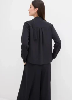 Leicht glänzendes Blusenshirt