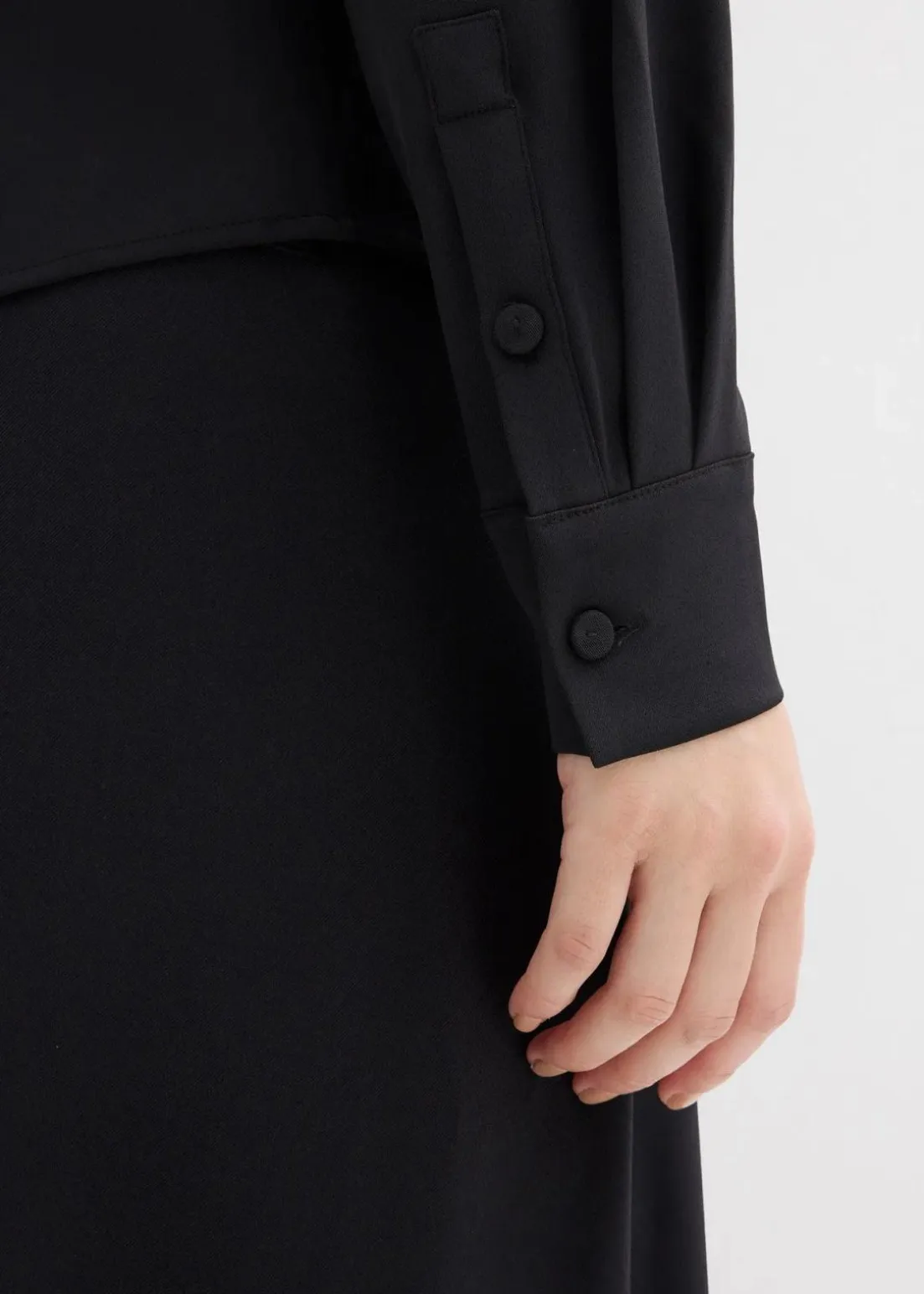 Leicht glänzendes Blusenshirt