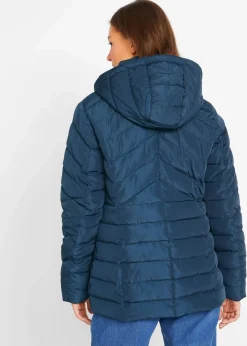 Leichte Steppjacke mit abnehmbarer Kapuze