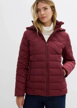 Leichte Steppjacke mit abnehmbarer Kapuze