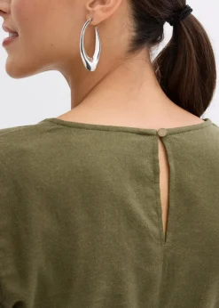 Leichtes Flanellkleid aus reiner Baumwolle