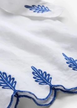 Leinen-Culotte mit Gürtel (2 tlg. Set)