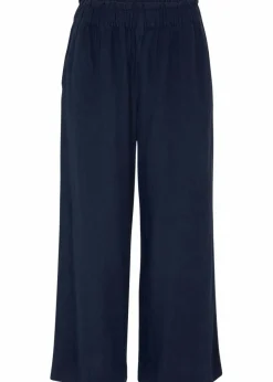 Leinen-Culotte, wadenlang