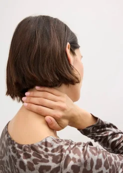 Leo-Shirt mit Glanzdruck