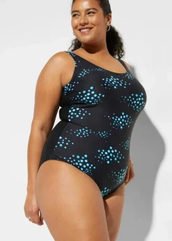 Light Shape-Badeanzug mit breiten Trägern