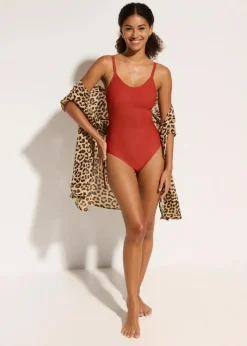 Light Shape-Badeanzug mit Schnürung