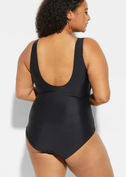 Light Shape-Badeanzug mit Raffung