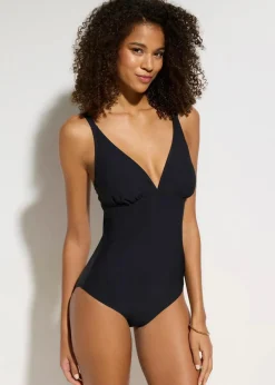 Light Shape-Badeanzug mit V-Ausschnitt