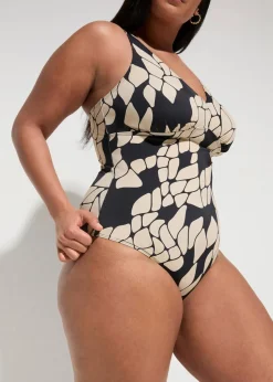 Light Shape-Badeanzug mit V-Ausschnitt