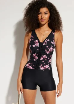 Light Shape-Badeanzug mit Bein