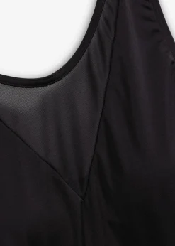 Light Shape-Badekleid mit Mesh