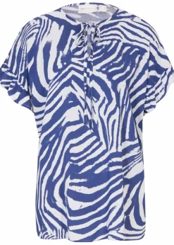 Lockere Tunika aus Viskose