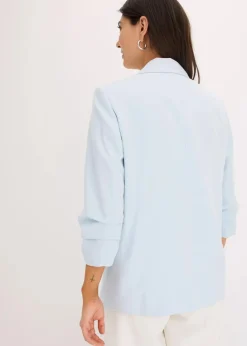 Lockerer 3/4-Arm-Blazer aus Viskose